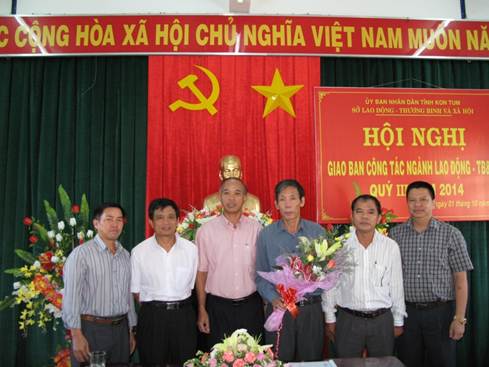 Hội nghị giao ban công tác Ngành Lao động – Thương binh và Xã hội quý 3 năm 2014 